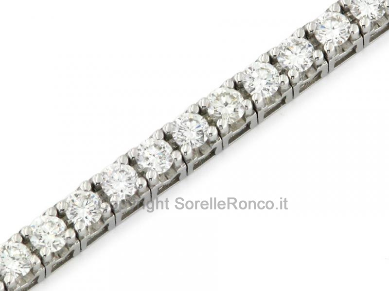 BRACCIALE TENNIS CON DIAMANTI DA 3.10 CT