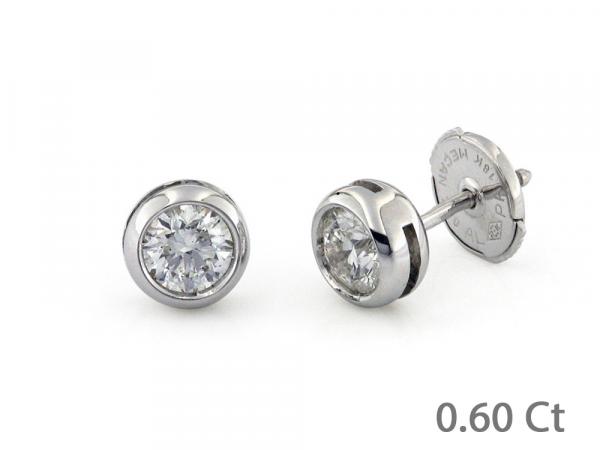 CF01353 - Orecchini Puntoluce con Diamante 0.60 ct