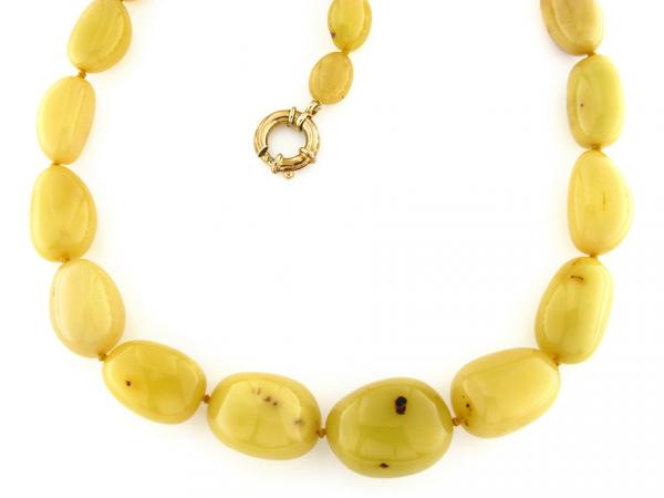 CF01358 - Collana con Ambra Naturale Baltica