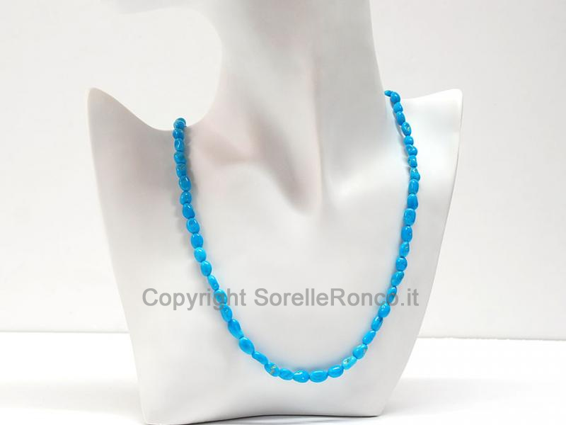 COLLANA CON TURCHESE NATURALE