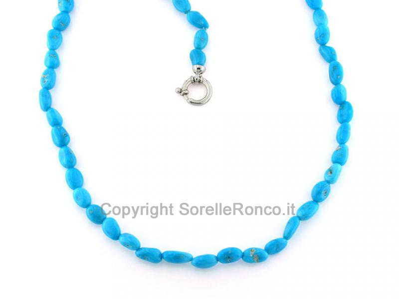 COLLANA CON TURCHESE NATURALE