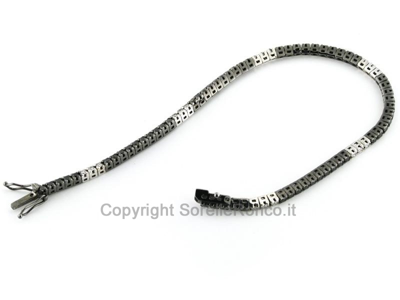 TENNIS BRACCIALE ORO E DIAMANTI 1.60 CT