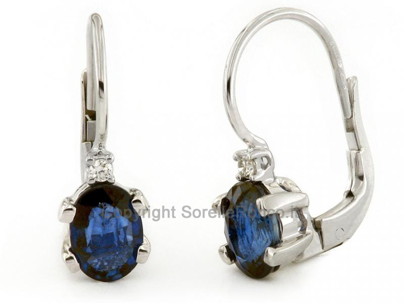 ORECCHINI CON ZAFFIRI 1.80-2.00 CT