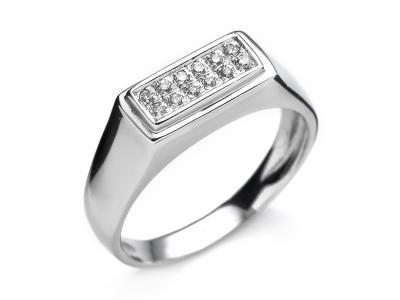 Anello Pavè Zirconi