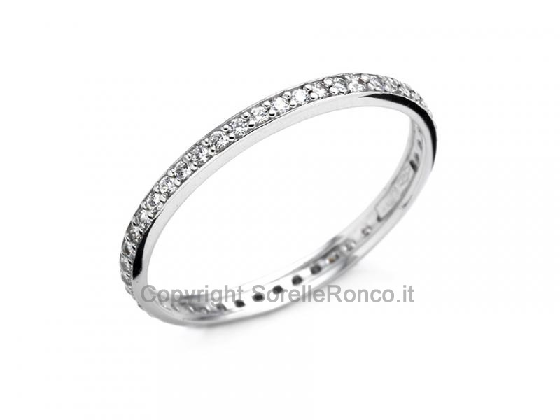 ANELLO ETERNITY ORO 18 KT
