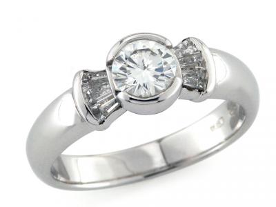 Solitario Art Deco Diamanti da 0.86 Ct