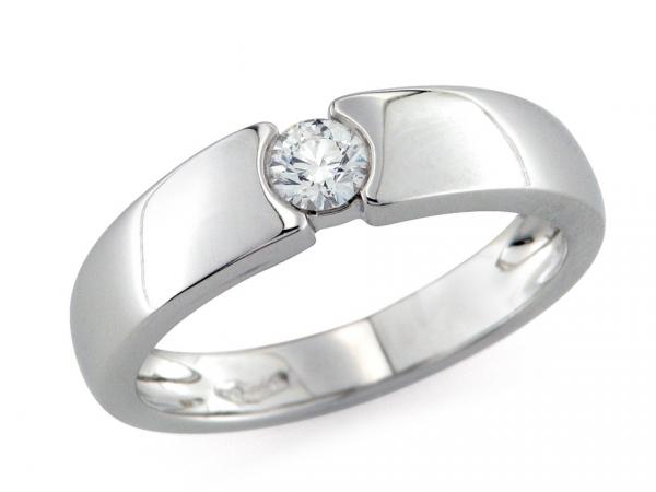 CF01563 - Solitario con Diamante da 0.20 Ct