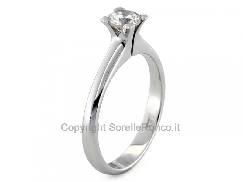 SOLITARIO ORO E DIAMANTE DA 0.50 CT