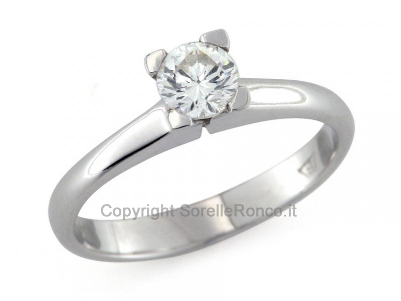 SOLITARIO ORO E DIAMANTE DA 0.50 CT