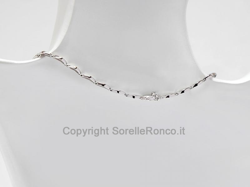 GIROCOLLO DIAMANTI E SMERALDI 0.20 CT