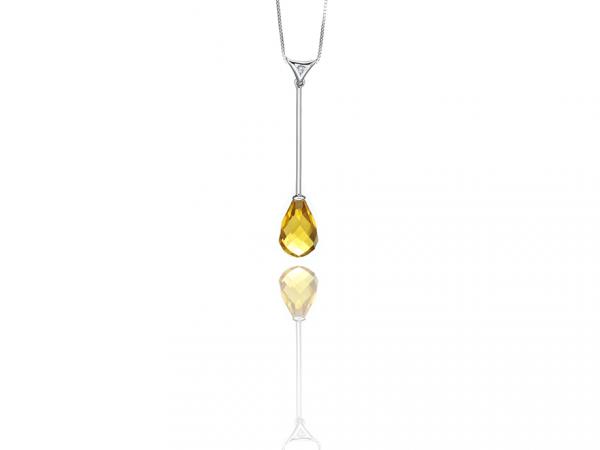 CF01620 - Collana Punto Luce e Quarzo Citrino