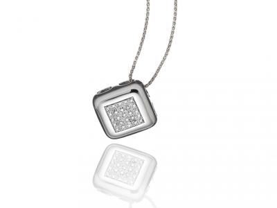 Collana con Pendente Diamanti 0.20 Ct