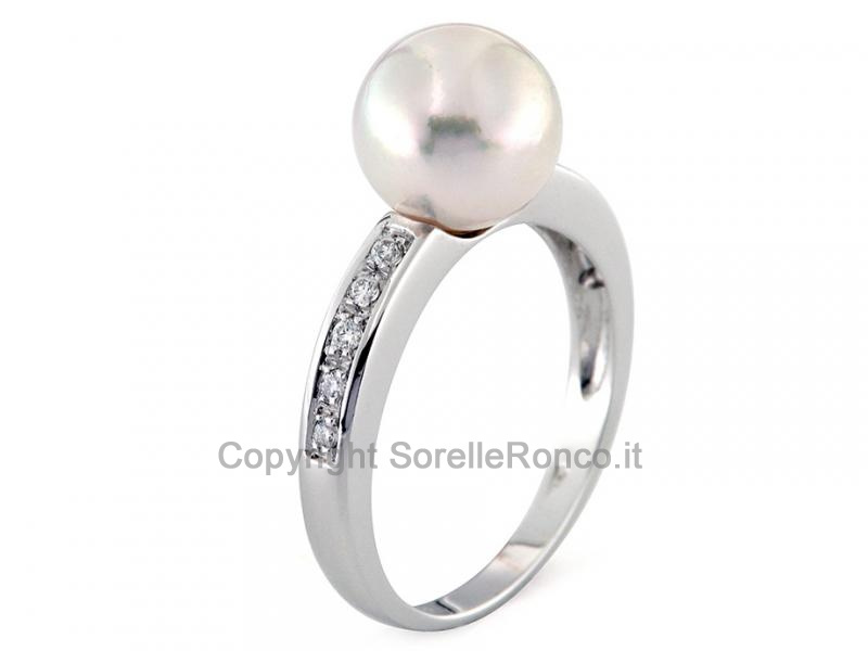 ANELLO RIVIERA CON PERLA