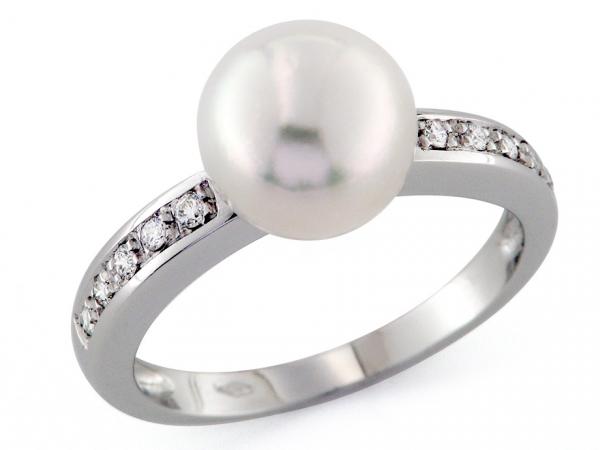 CF01665 - Anello Riviera con Perla