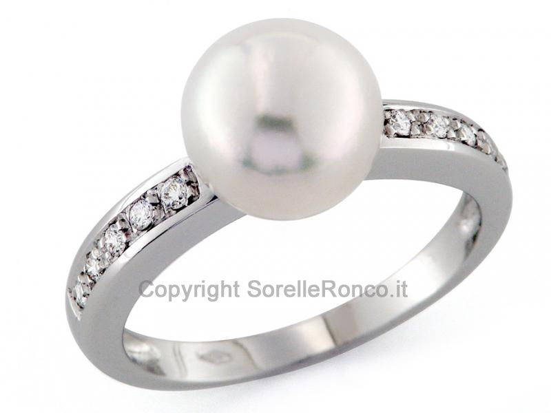 ANELLO RIVIERA CON PERLA
