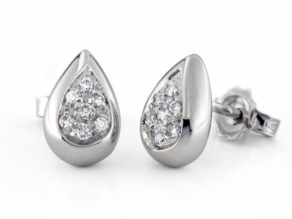CF01668 - Orecchini a Goccia Oro e Diamanti