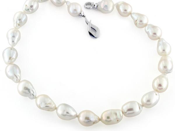 CF01753 - Collana Perle Barocche da ø 15-20 mm