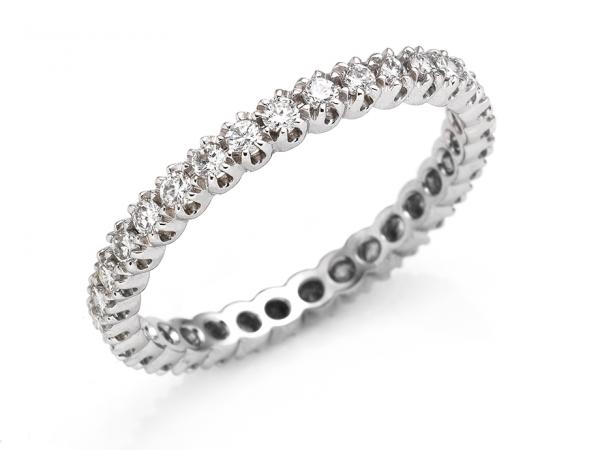 CF01828 - Anello Eternity con Diamanti 0.66 Ct