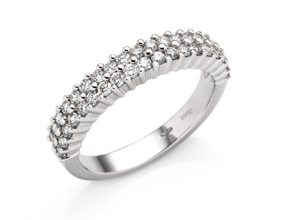 CF01846 - Anello Riviera Oro e Diamanti da 0.81 Ct