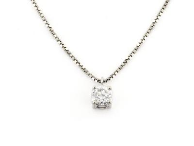 Collana Punto Luce Zircone ø6mm