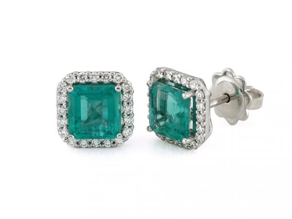 CF01889 - Orecchini con Smeraldi 2.51 Ct