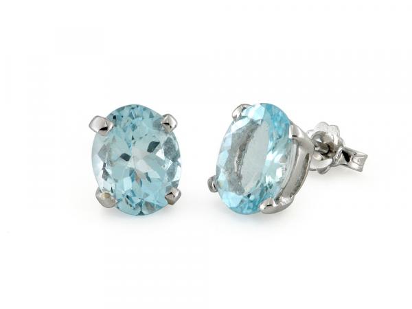 CF01901 - Orecchini Oro e Acquamarina 4.40-5.20 Ct