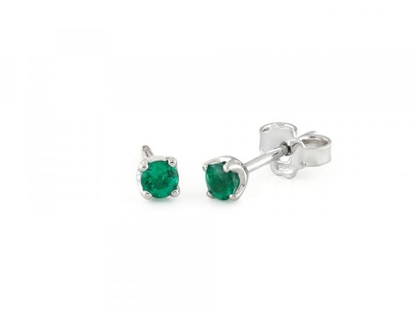 CF01906 - Orecchini con Smeraldi 0.26 Ct