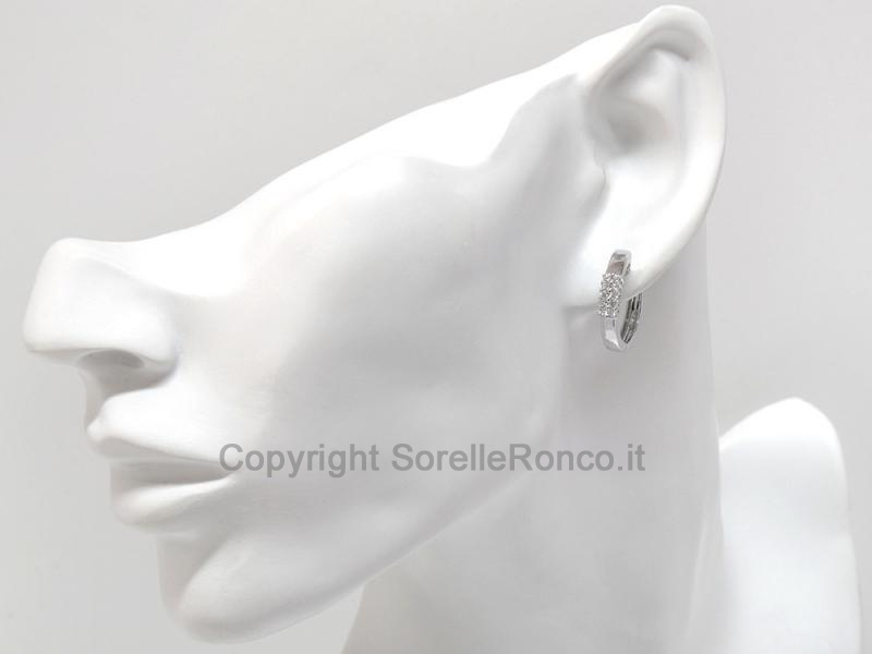 ORECCHINI ORO E DIAMANTI 0.28 CT