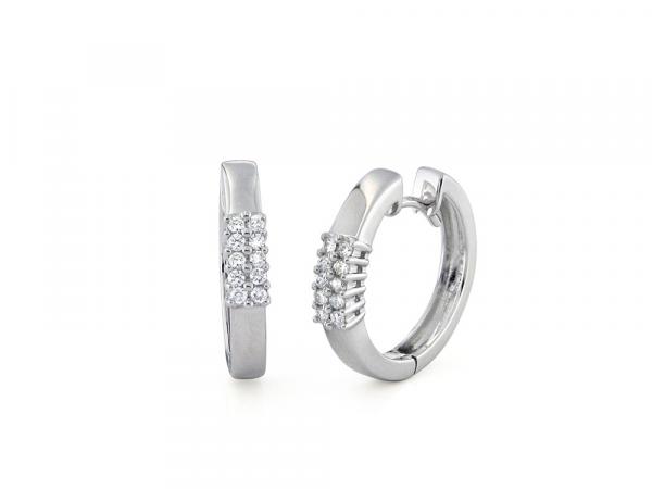 CF01915 - Orecchini Oro e Diamanti 0.28 Ct