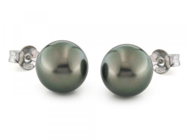 CF01975 - Orecchini  Perle Tahiti ø 9.5 - 10 mm