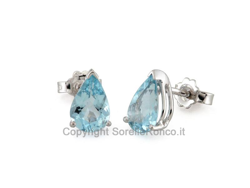 ORECCHINI ORO E ACQUAMARINA 1.63CT