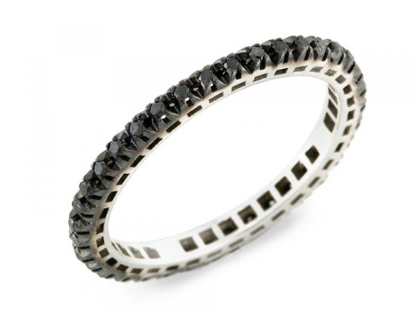 CF02062 - Anello Eternity Oro Bianco con Diamanti 0.30 Ct