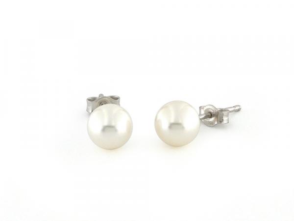 CF02099 - Orecchini con  Perle di Acqua Dolce ø 7-7.5 mm