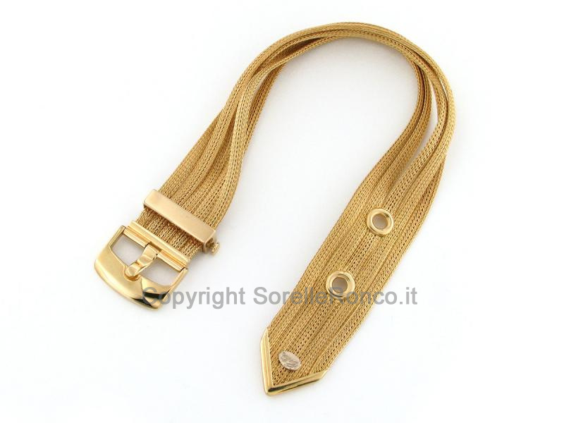 BRACCIALE DONNA A CINTURA IN ORO GIALLO  18 KT