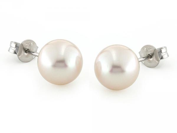 CF02164 - Orecchini  Perle Acqua Dolce ø 9 - 9.5 mm