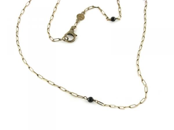 CORIG509BN - Collana Tuum in Argento Bronzato 50 cm