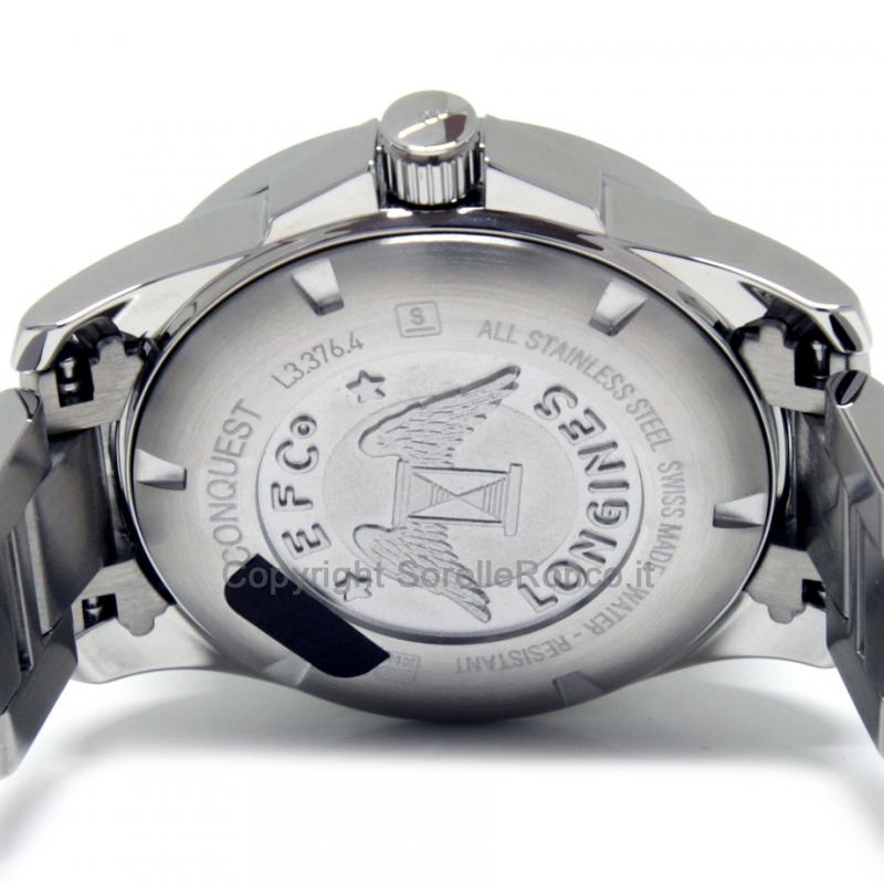 LONGINES CONQUEST LADY SILVER 29,5MM QUARZO
