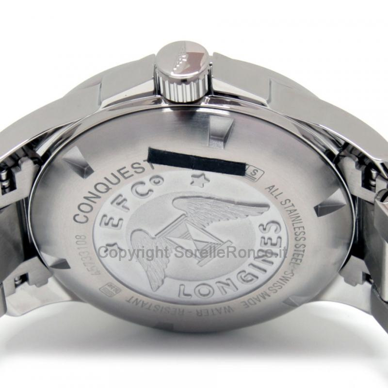 LONGINES CONQUEST ACCIAIO BLU 39MM