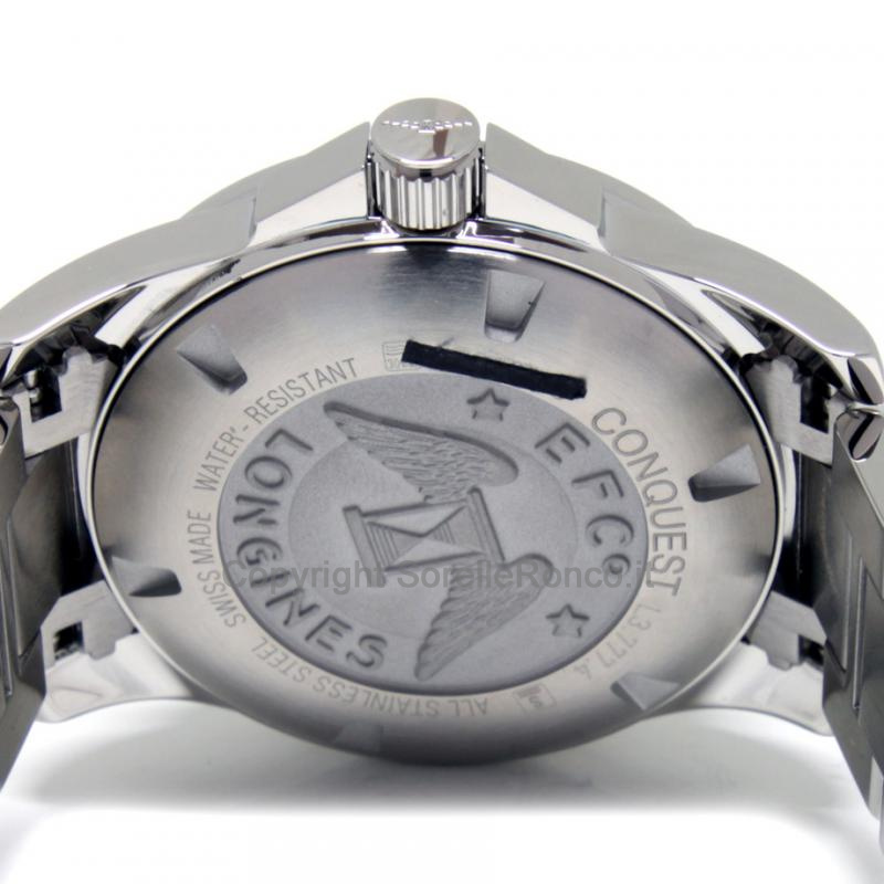 LONGINES CONQUEST ACCIAIO BLU 41MM
