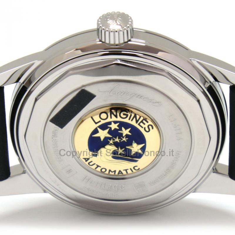 LONGINES CONQUEST HÉRITAGE AUTO SILVER 35MM