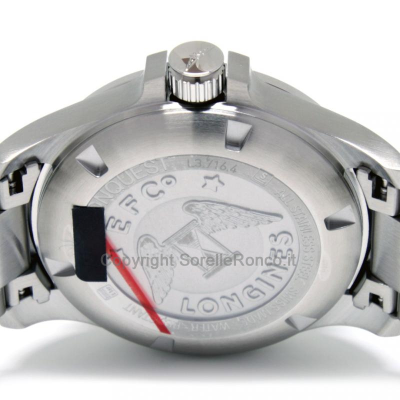 LONGINES CONQUEST VHP QUARZO ARGENTATO 41MM