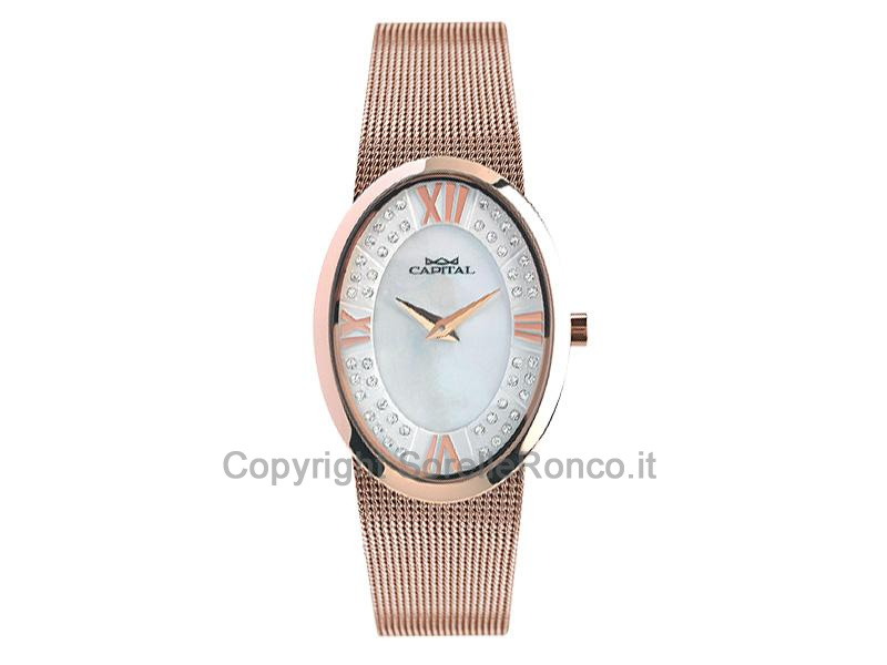 OROLOGIO CAPITAL MILANO ROSÈ 26MM