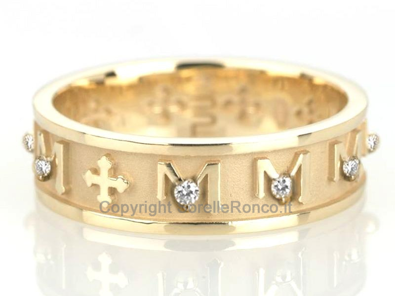 TUUM DECEM ORO GIALLO 9KT CON DIAMANTI