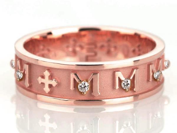 DEC_003B0R0 - TUUM DECEM Oro Rosa 9kt con DIAMANTI