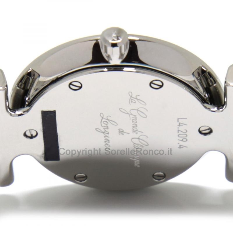 LONGINES LA GRAND CLASSIQUE SILVER ACCIAIO 24MM
