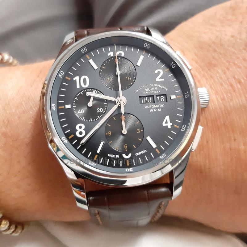 MÜHLE GLASHÜTTE LUNOVA CHRONO NERO 42,3MM