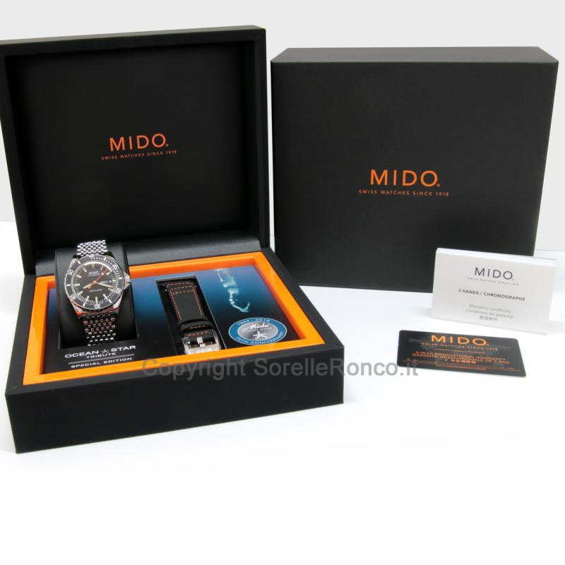 MIDO OCEAN STAR TRIBUTE 40MM NERO SPECIAL EDITION
