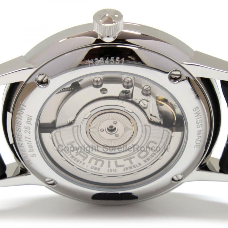 HAMILTON AMERICAN CLASSIC INTRA-MATIC SILVER 38MM