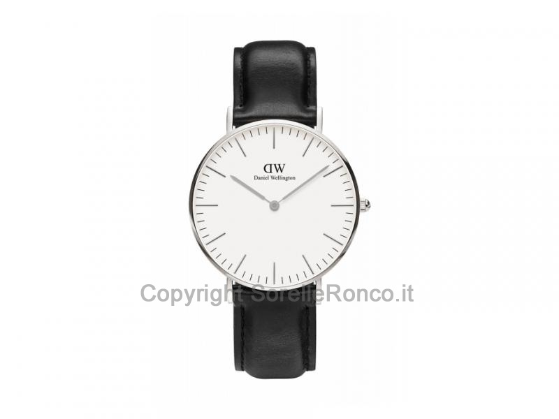 DANIEL WELLINGTON SHEFFIELD 36MM ARGENTO