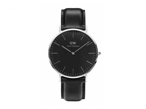 DW00100133 - DW Black Sheffield 40mm Argento